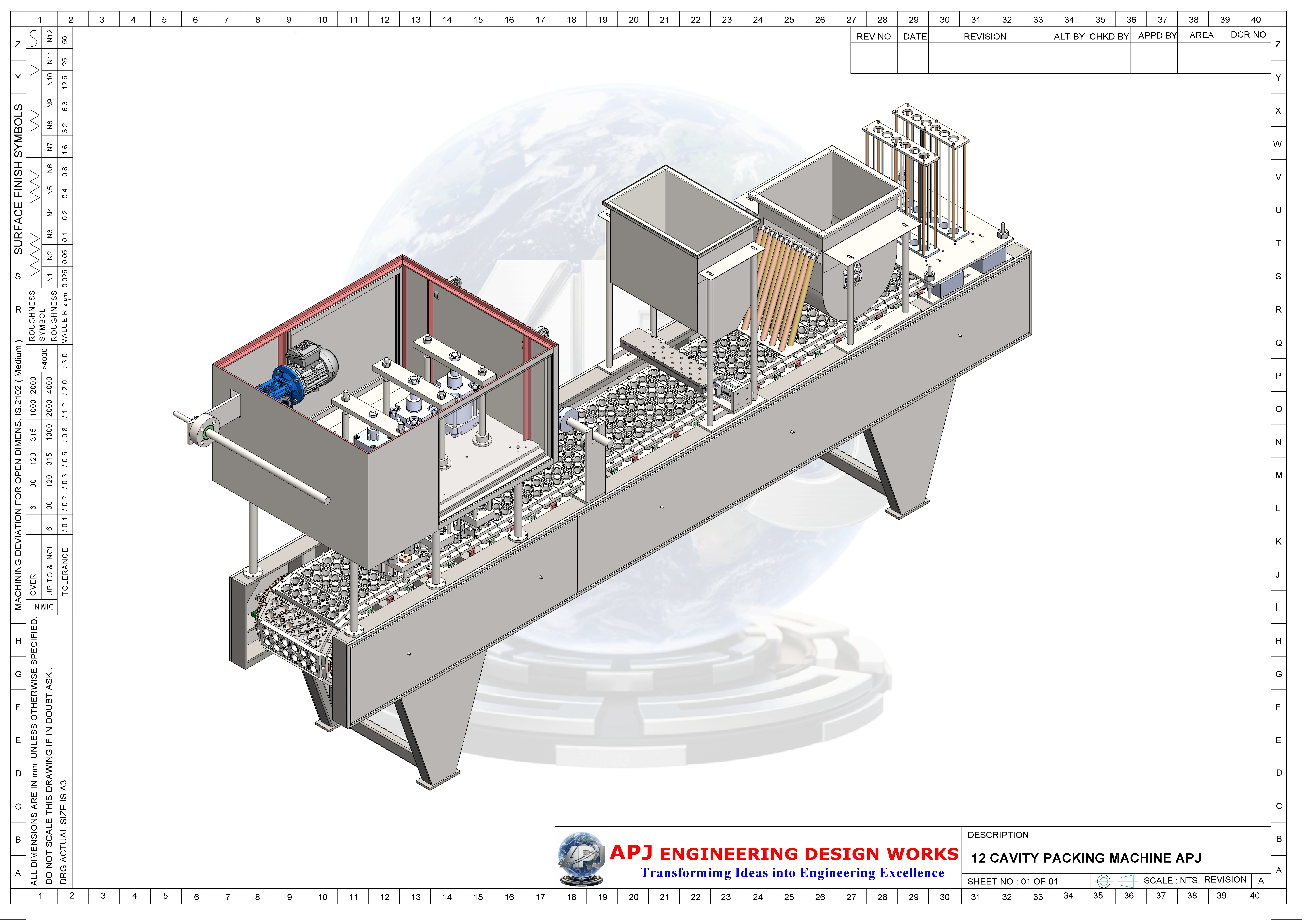 PACKING MACHINE 12 CAVITY
